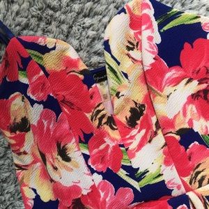 Short floral dress